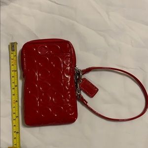 Coach wristlet